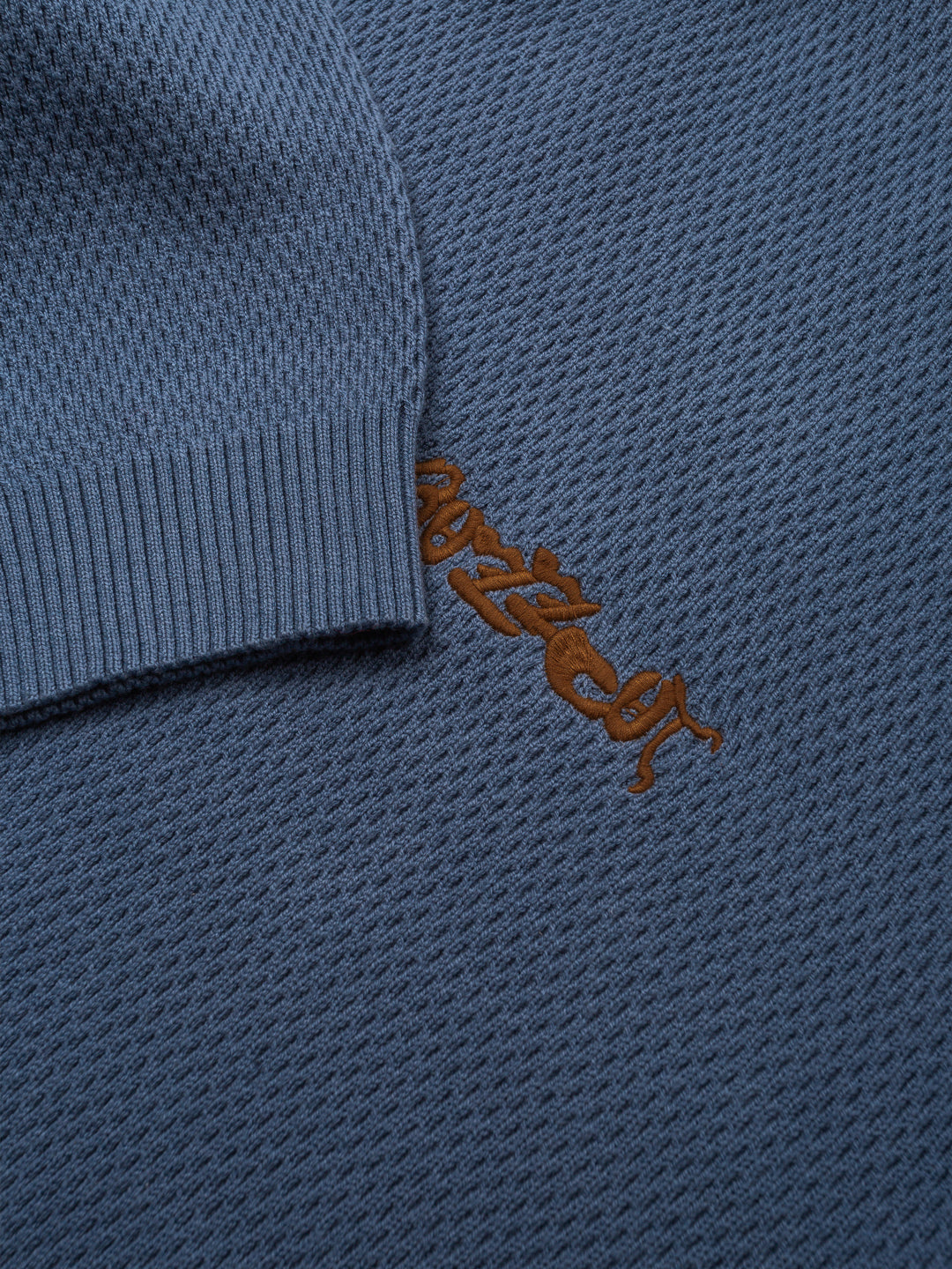 'Lockup' Chain knit Crewneck