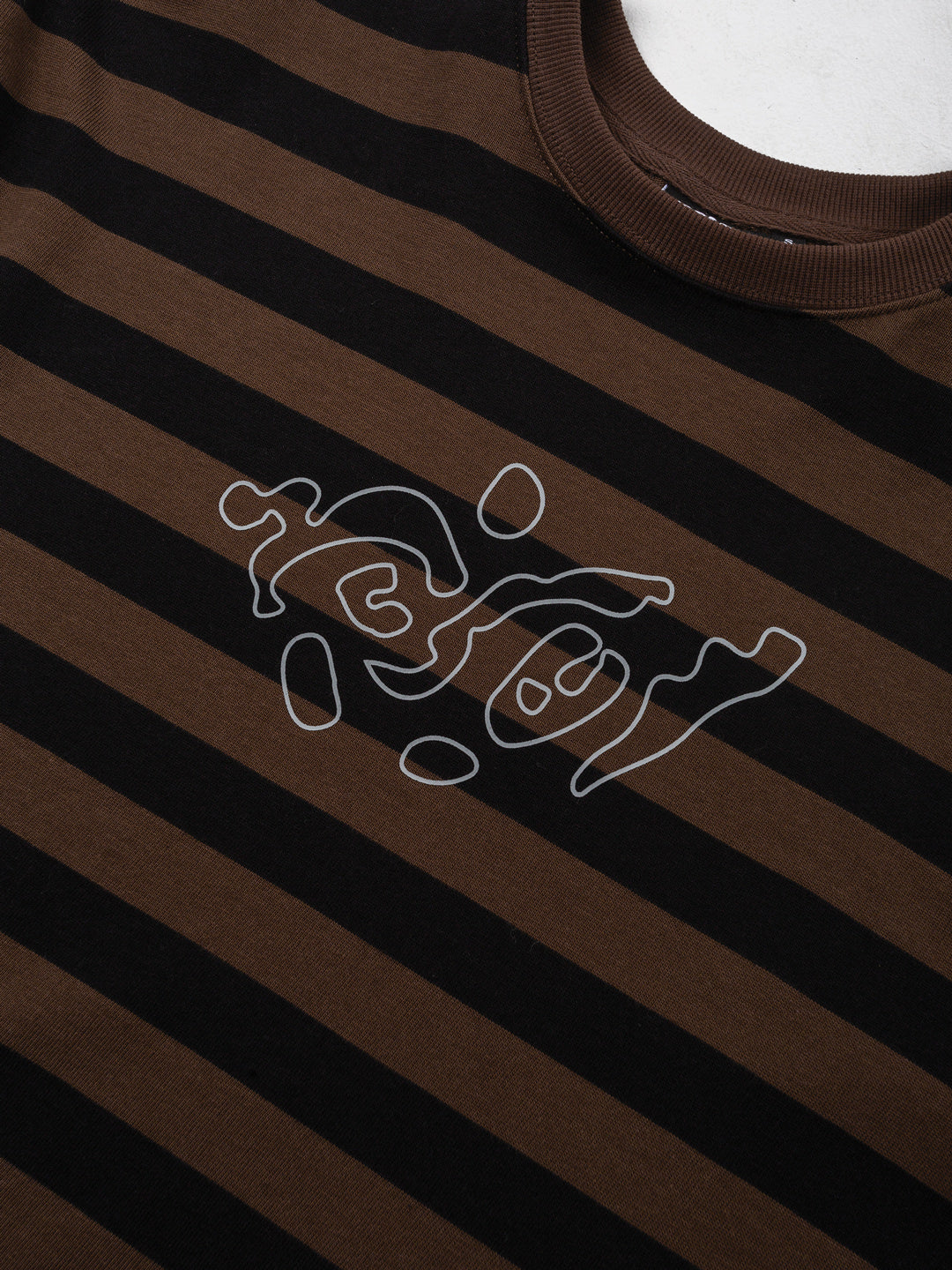 'Jigsaw' Striped L/S