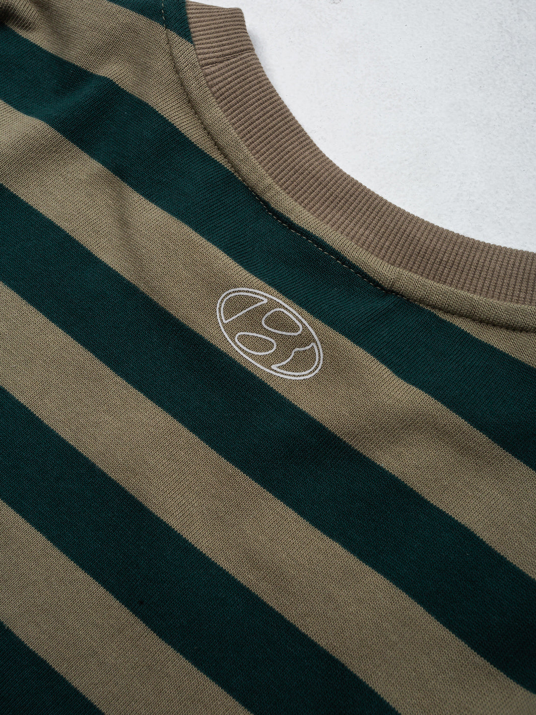 'Jigsaw' Striped L/S