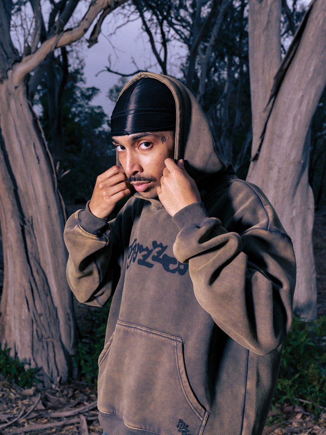 ‘Bonez’ Washed Hood