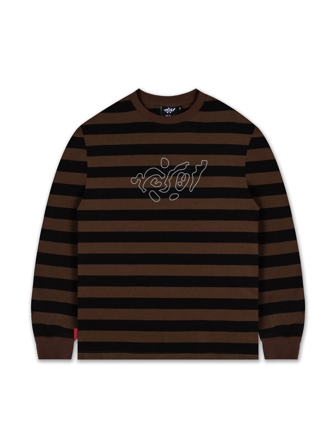 'Jigsaw' Striped L/S