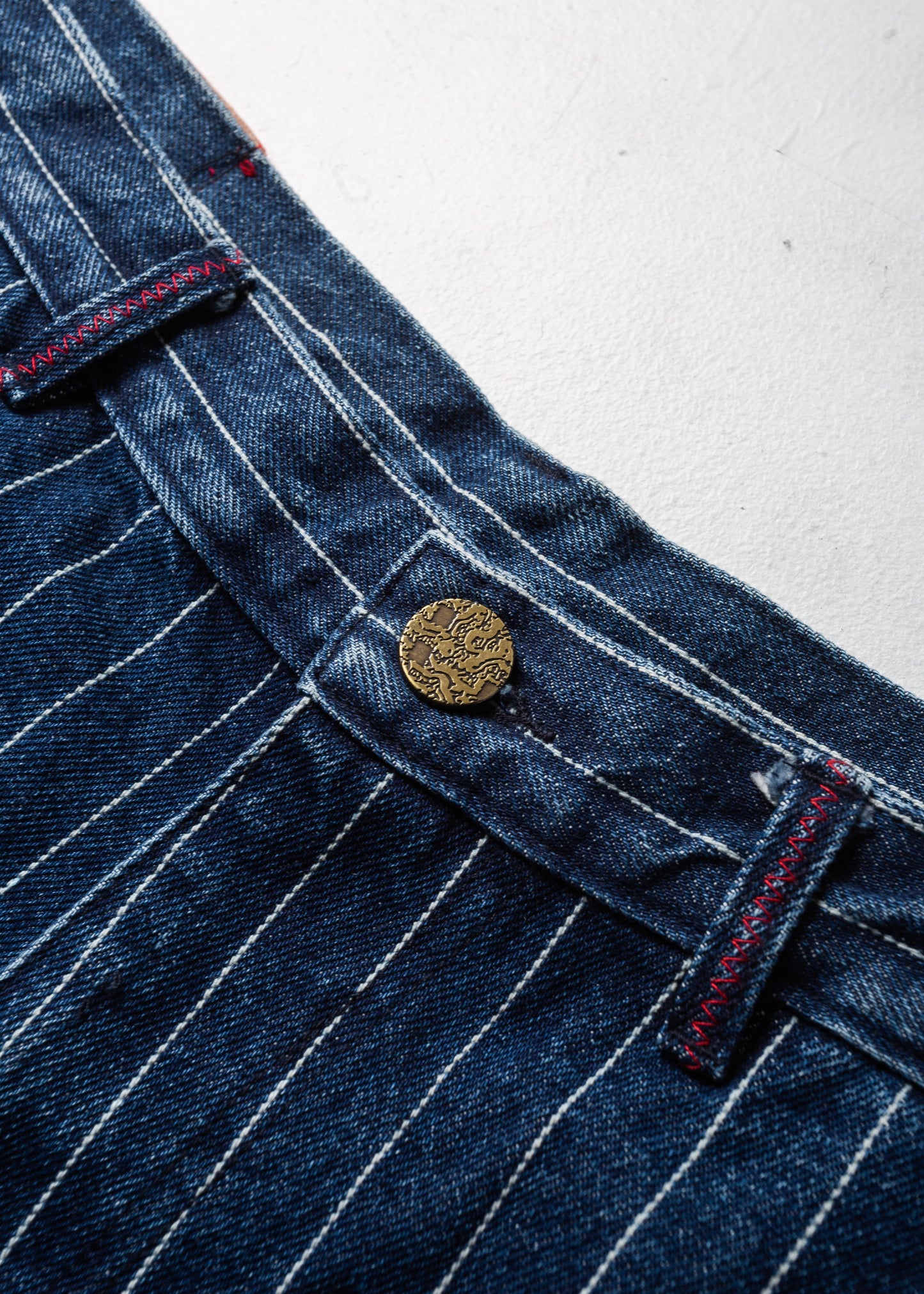 ‘Seeker’ Pinstripe Shorts