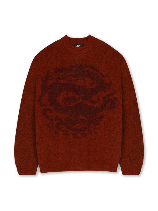 **Pre-Order** 'Basilisk' Alpaca Fur Knit