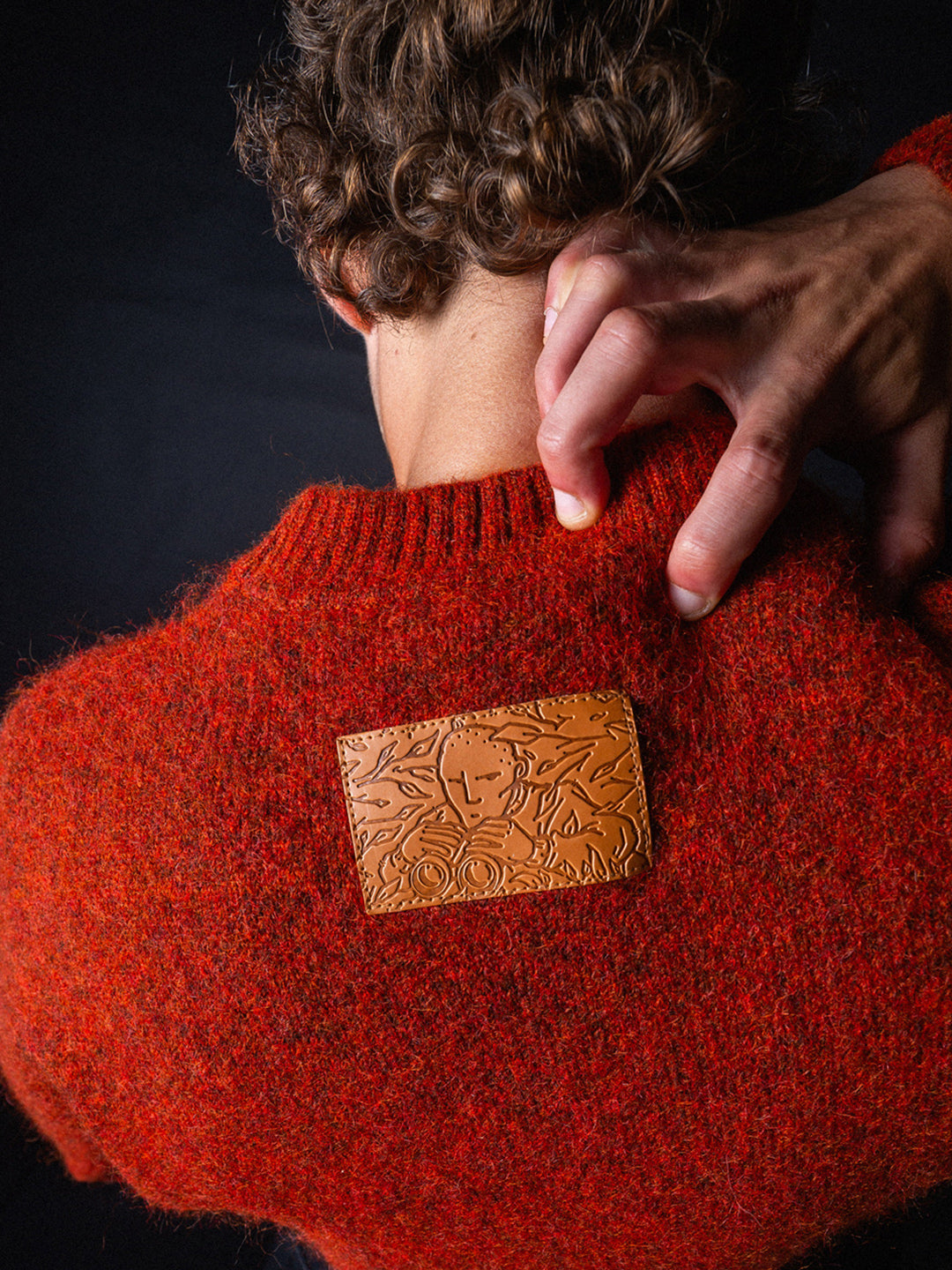 **Pre-Order** 'Basilisk' Alpaca Fur Knit