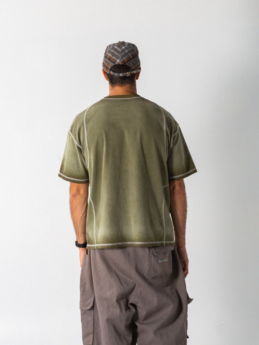 'Overlock' Enzyme Wash Tee