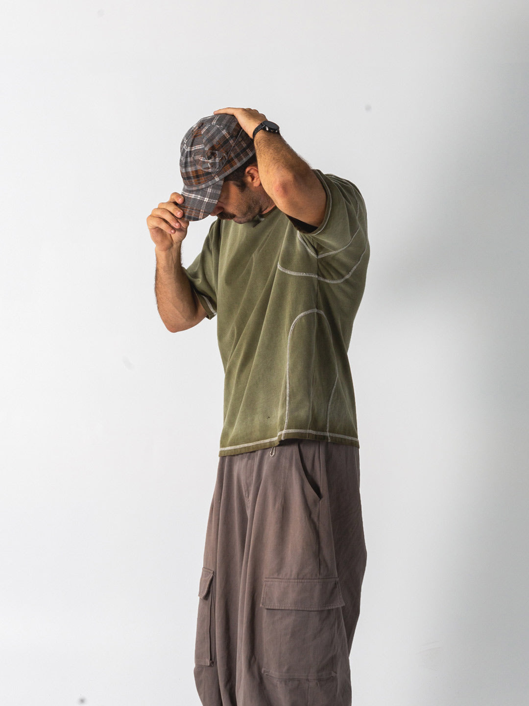 'Overlock' Enzyme Wash Tee