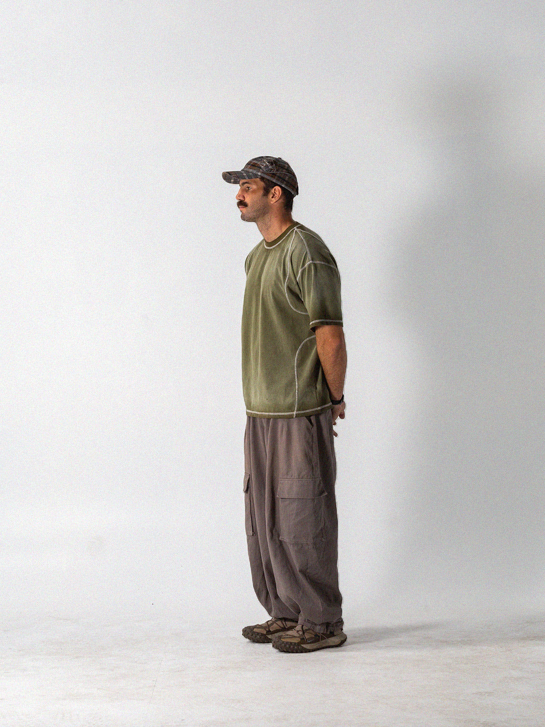 'Overlock' Enzyme Wash Tee