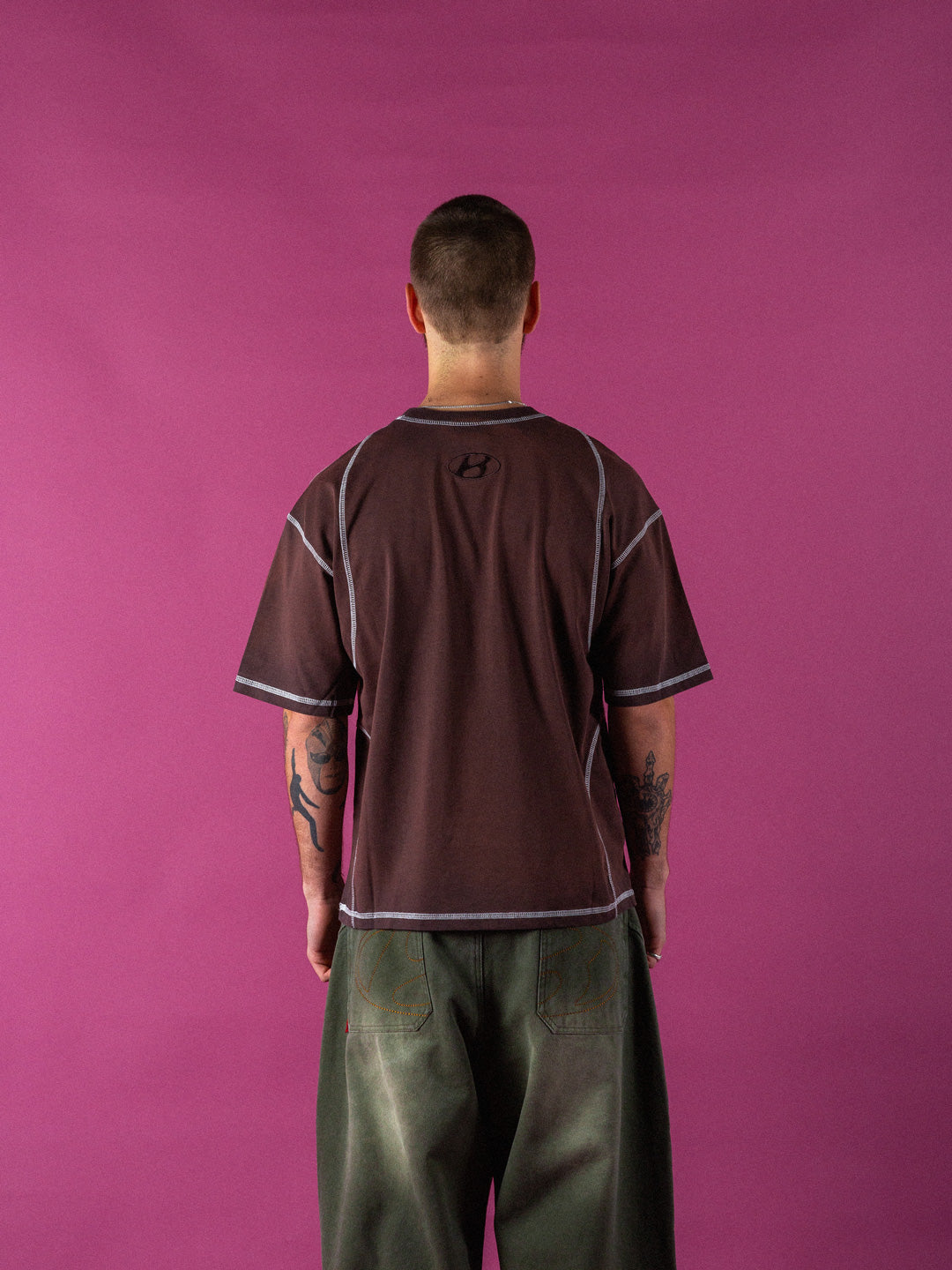 'Overlock' Enzyme Wash Tee