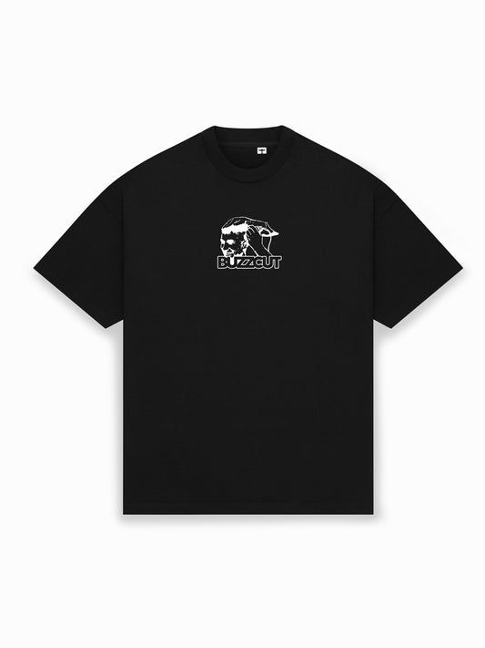 'Buzzcut' Tee - Black