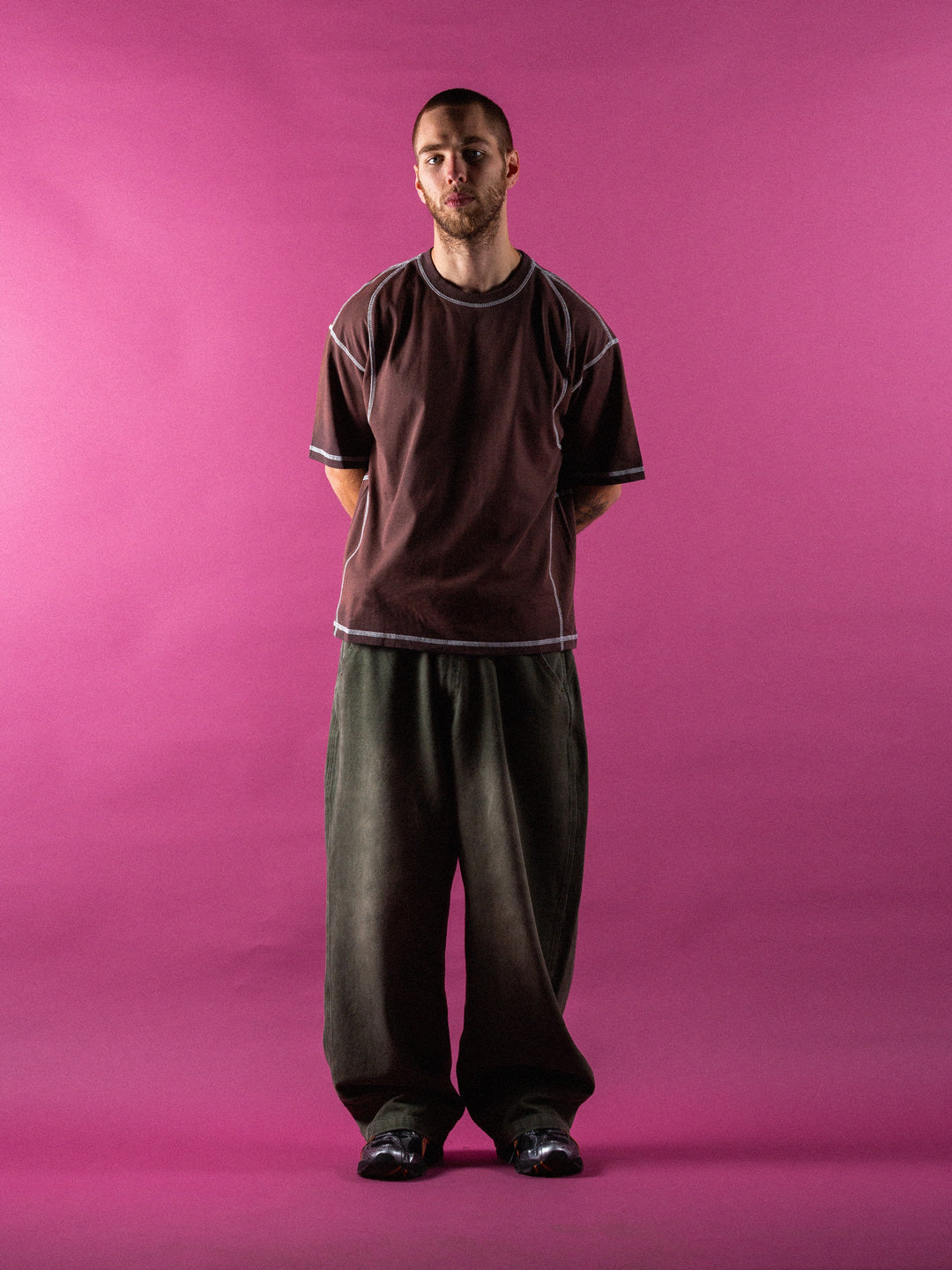 'Overlock' Enzyme Wash Tee