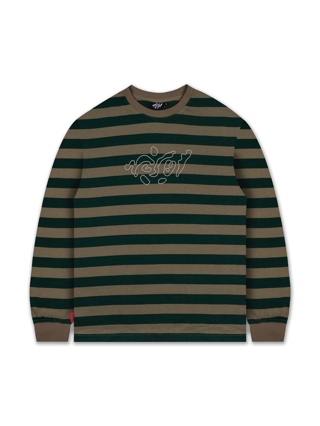 'Jigsaw' Striped L/S